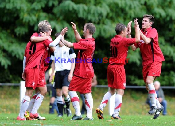 FV Elsenz - FVS Sulzfeld 13.10.2012 Kreisliga Sinsheim (© Siegfried)